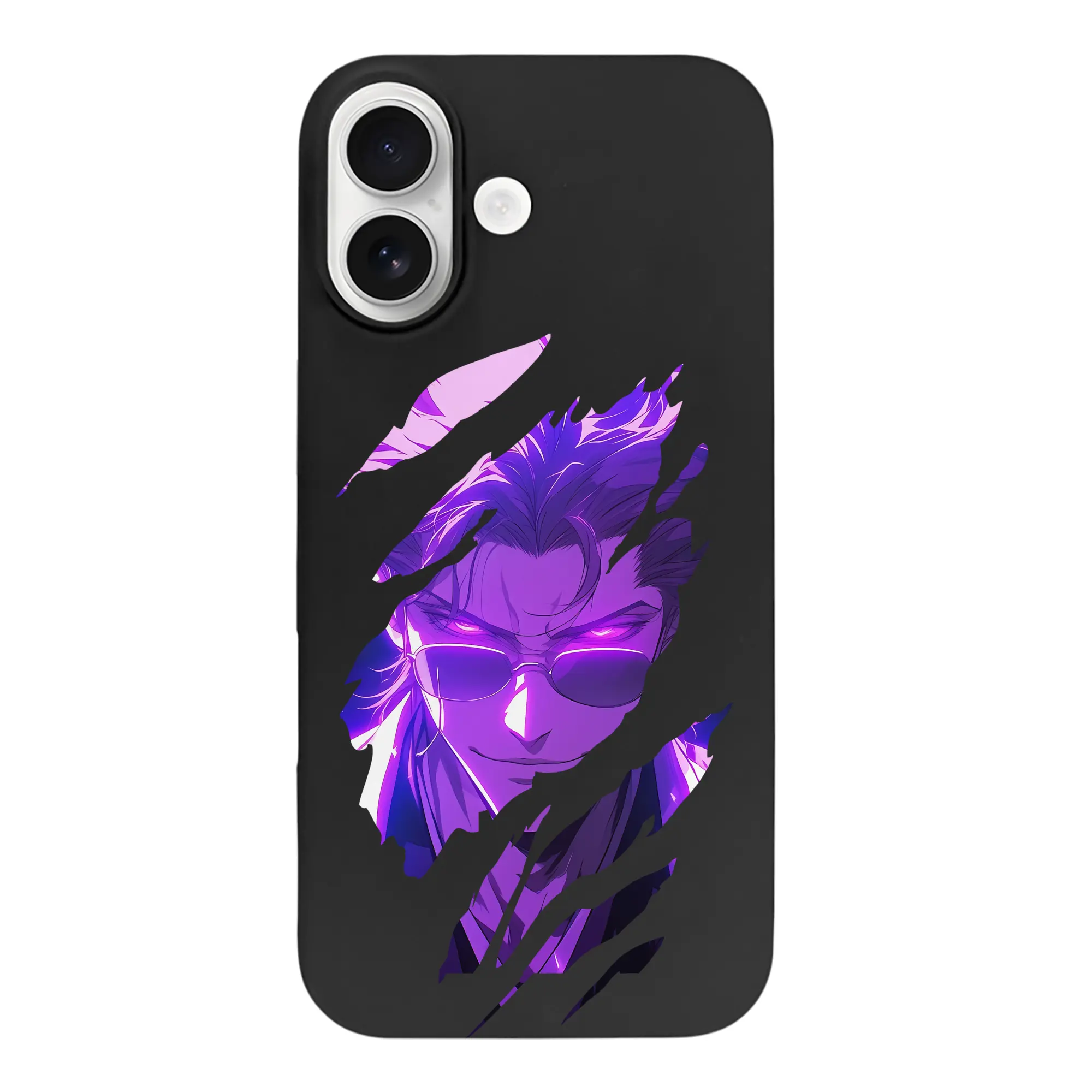 ブリーチ グッズ 藍染 惣右介 - iPhone 17 シリーズ シリコンケース 薄型 耐衝撃 指紋防止 ソフトタッチカバー 精密フィット 傷防止 保護ケース iPhone 17/17 Air/17 Pro/17 Pro Max 対応